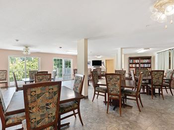 Resident social lounge
